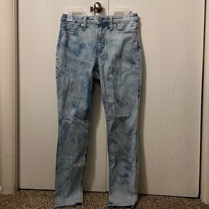 UNIVERSAL THREAD HIGH RISE ACID WASH SKINNY JEANS SIZE 6